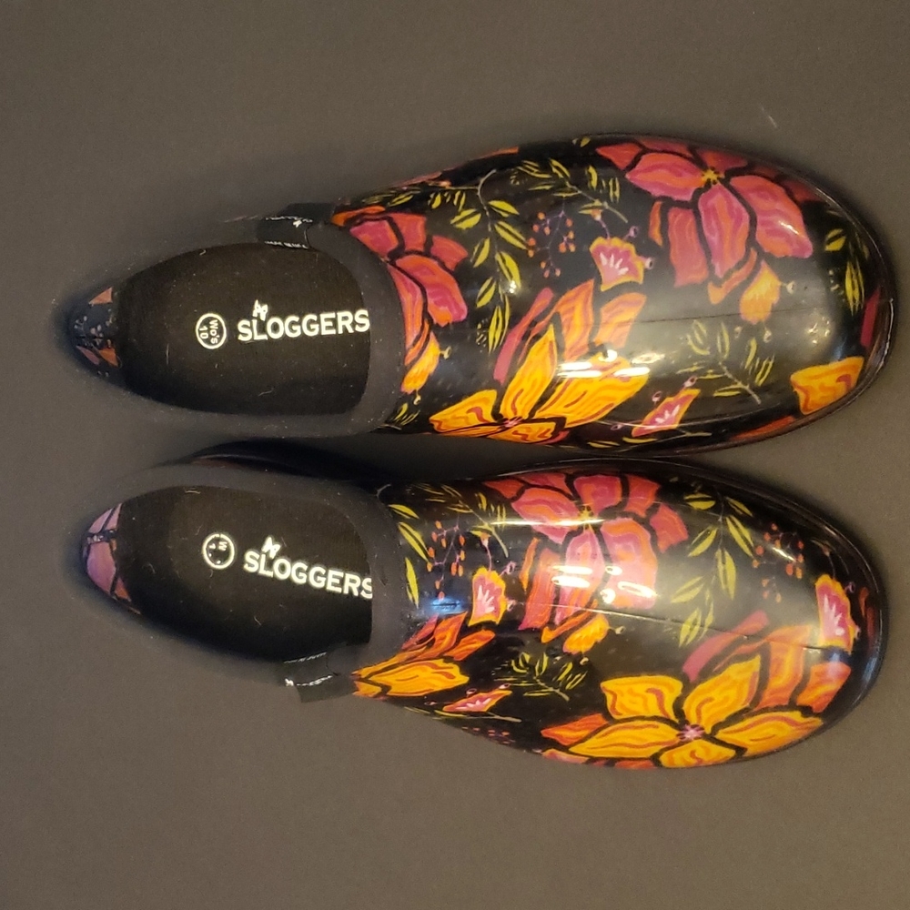 Sloggers Spring Surprise Print Waterproof Rain Garden Comfort Shoes - Picture 3 of 14